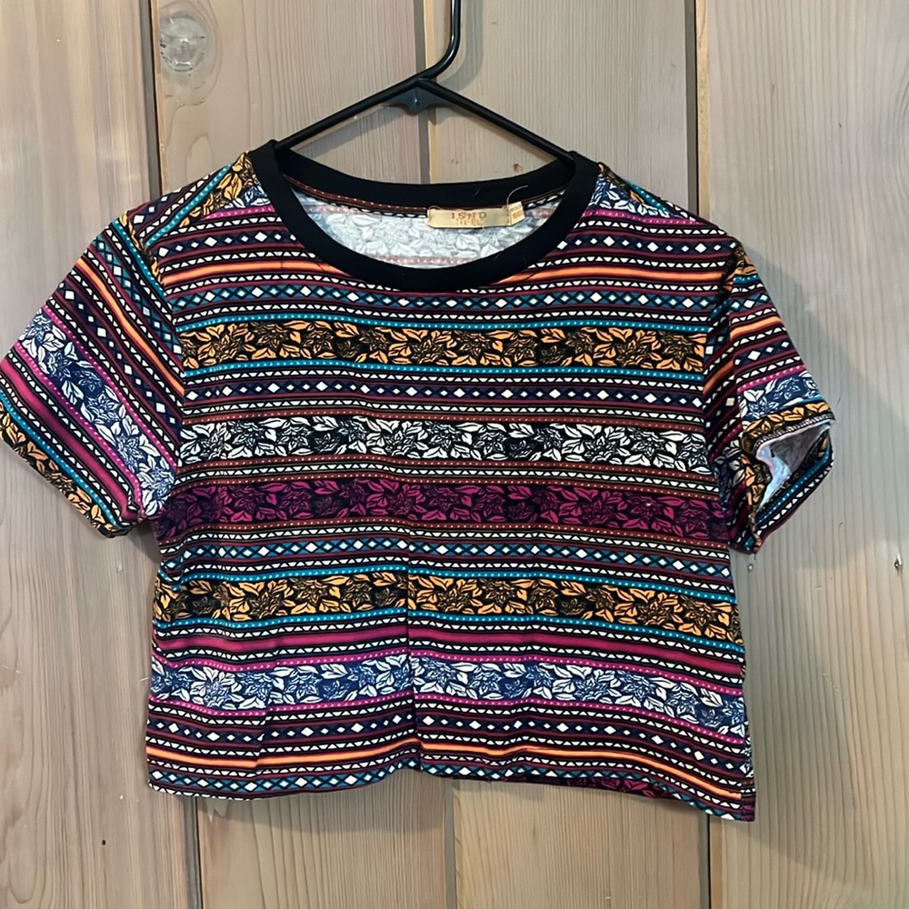 Crop top colorful